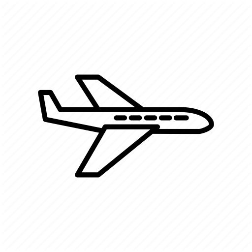 512x512 Aircraft, Airport, Fly, Icon, Plane, Set, Transportation Icon