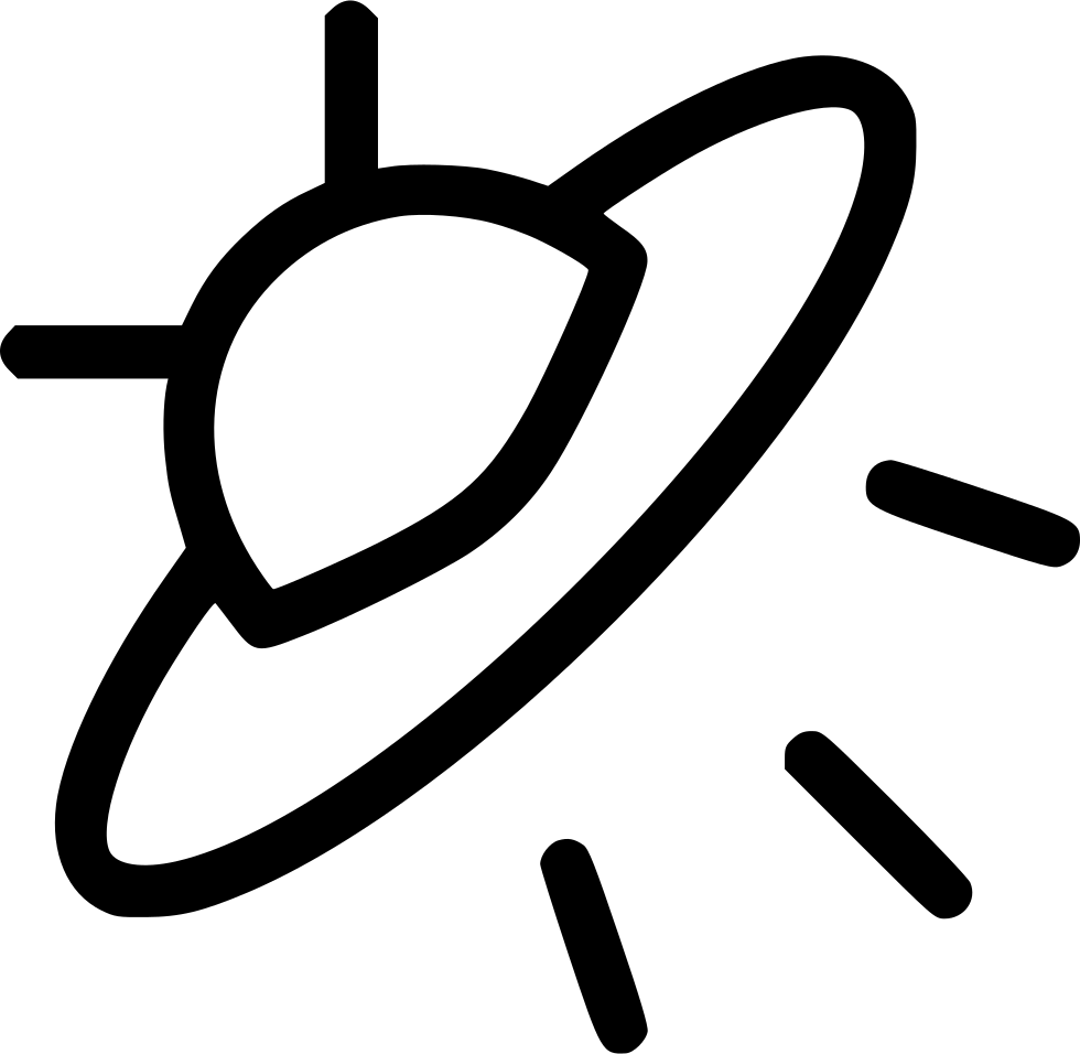 980x956 Flying Saucer Ufo Spaceship Alien Space Png Icon Free Download