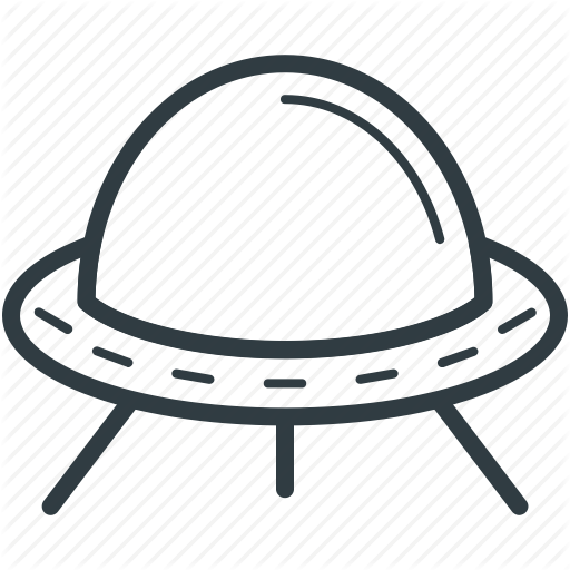 512x512 Alien Spaceship, Flying Saucer, Spacecraft, Spaceship, Ufo Icon