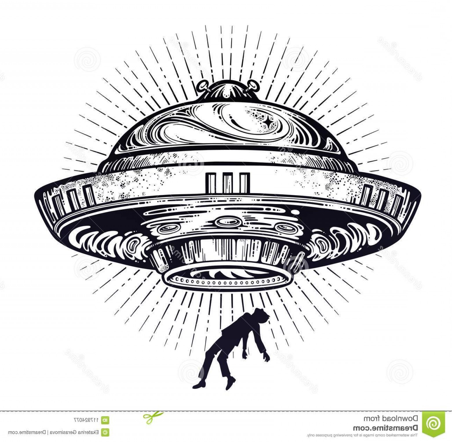 1560x1526 Attack Ufo Vector Hoodamathrun