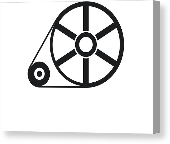661x561 Flywheel Icon On A White Background