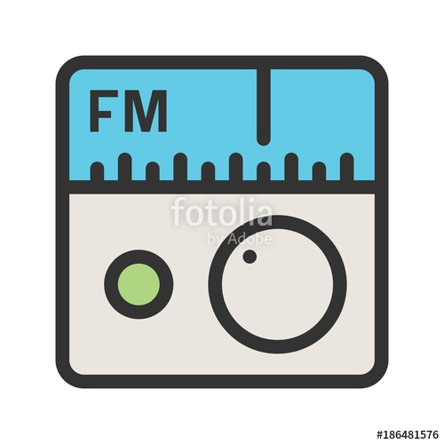 500x500 Fm Radio Icon Stock Image And Royalty Free Vector