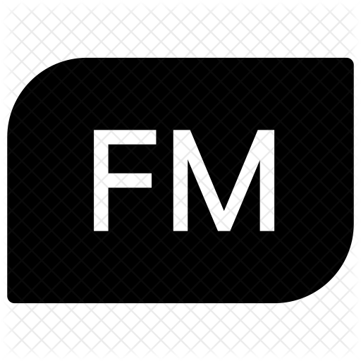 512x512 Fm Radio Icon Of Glyph Style