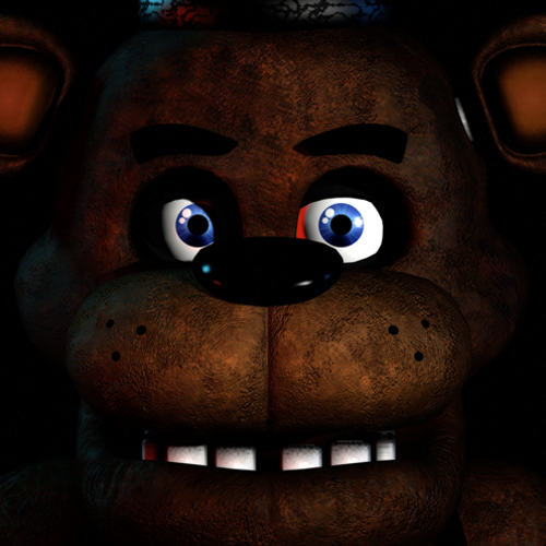 500x500 Fnaf Icon Remake I Made Using My Freddy Render From Earlier