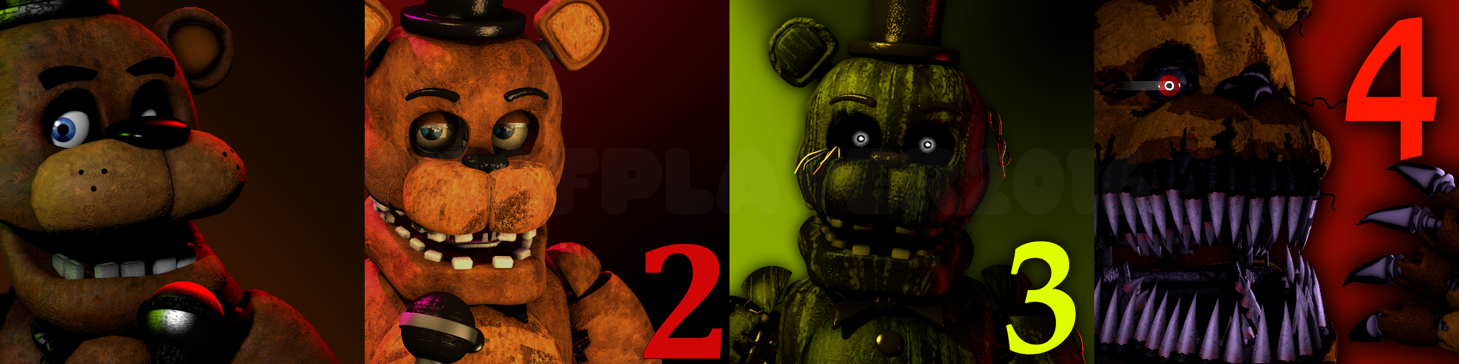 2048x512 Sfm Fnaf Alternate Fnaf Icons