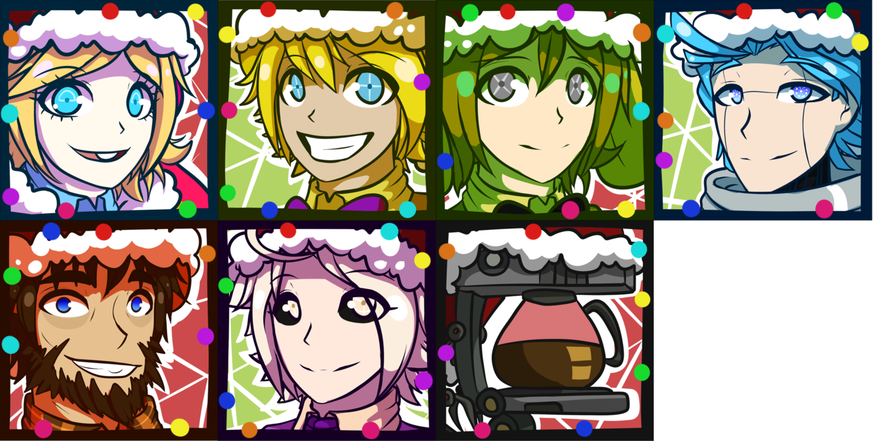 1257x635 Fnaf World Christmas Icons