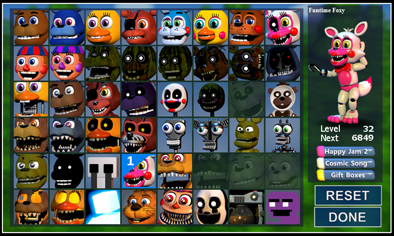 800x480 Party Members Five Nights