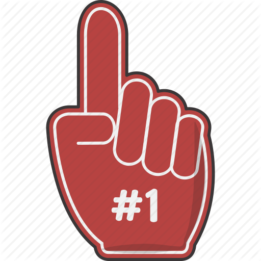 Foam Finger Icon at Collection of Foam Finger Icon