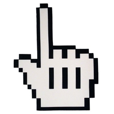 400x400 Numbers Foam 'we're Number Computer Mouse Icon Foam Finger