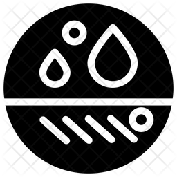 256x256 Collagen Foam Icon Of Glyph Style