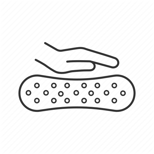 512x512 Bed, Filler, Gel, Latex, Mattress, Memory Foam, Soft Icon