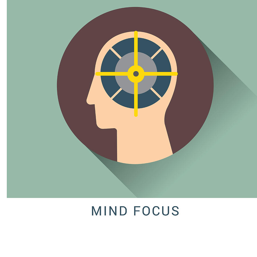 900x900 Mind Focus Icon Concept