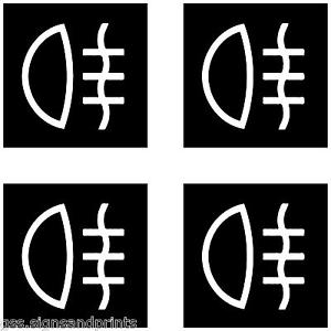 Mm X Qty Rear Fog Light Sticker Van Bus Car Coach Psv 300x300 Mm X Qty Rear Fog Light Sticker Van Bus Car Coach Psv