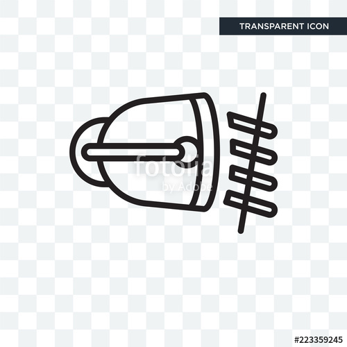 Fog Light Vector Icon Isolated On Transparent Background, Fog 500x500 Fog Light Vector Icon Isolated On Transparent Background, Fog