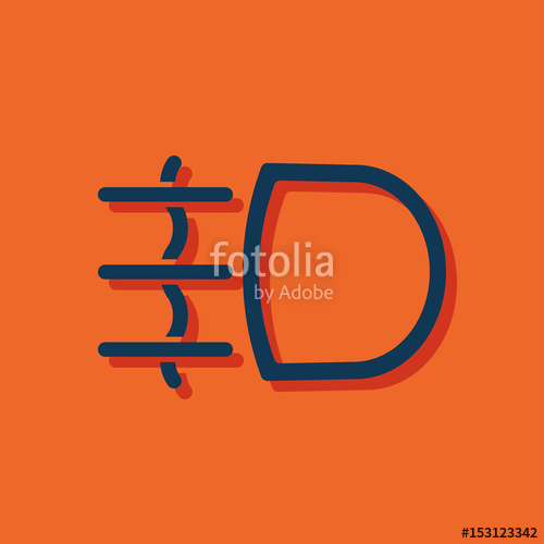 Fog Light Symbol Vector Hmi Dashboard Flat Icon Stock Image 500x500 Fog Light Symbol Vector Hmi Dashboard Flat Icon Stock Image