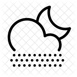 256x256 Foggy Weather Icon Of Line Style