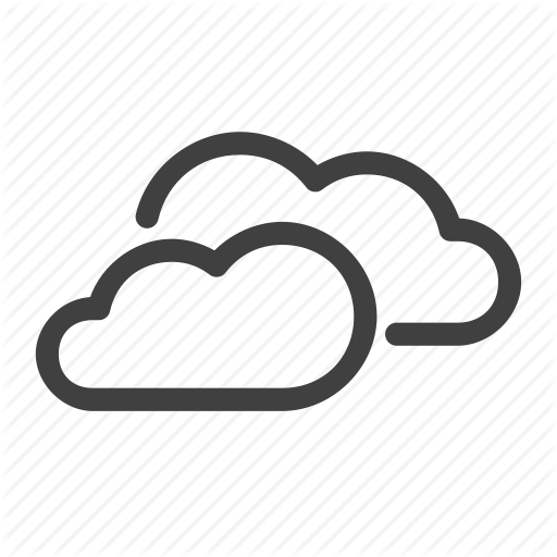 512x512 Climate, Cloud, Cloudy, Fog, Mostly Cloudy, Smoke, Weather Icon