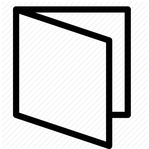 512x512 Card, Flyer, Fold, Paper Icon