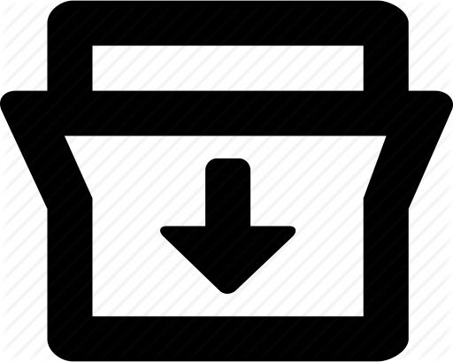 512x409 Down, Fold Icon