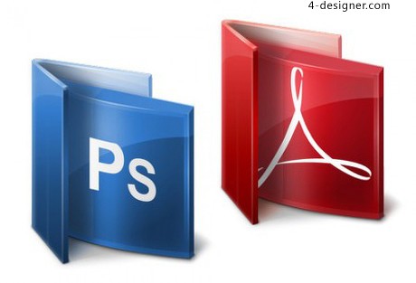 460x313 Designer Adobe Series Folder Icon Material