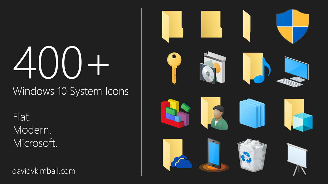 colored folder icons windows 10