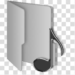 Windows Clean Gray Folders, Music Folder Icon Transparent 256x256 Windows Clean Gray Folders, Music Folder Icon Transparent