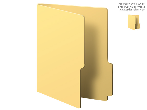 Folder Icon Psdgraphics 575x431 Folder Icon Psdgraphics