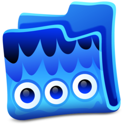 256x256 Free Blue Folder Icon