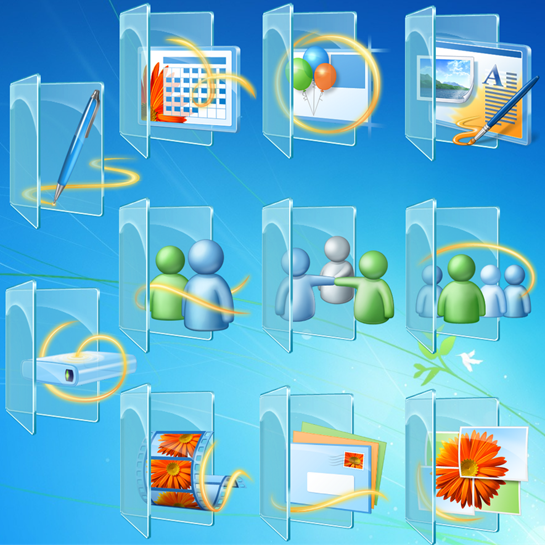 Windows 7 icons
