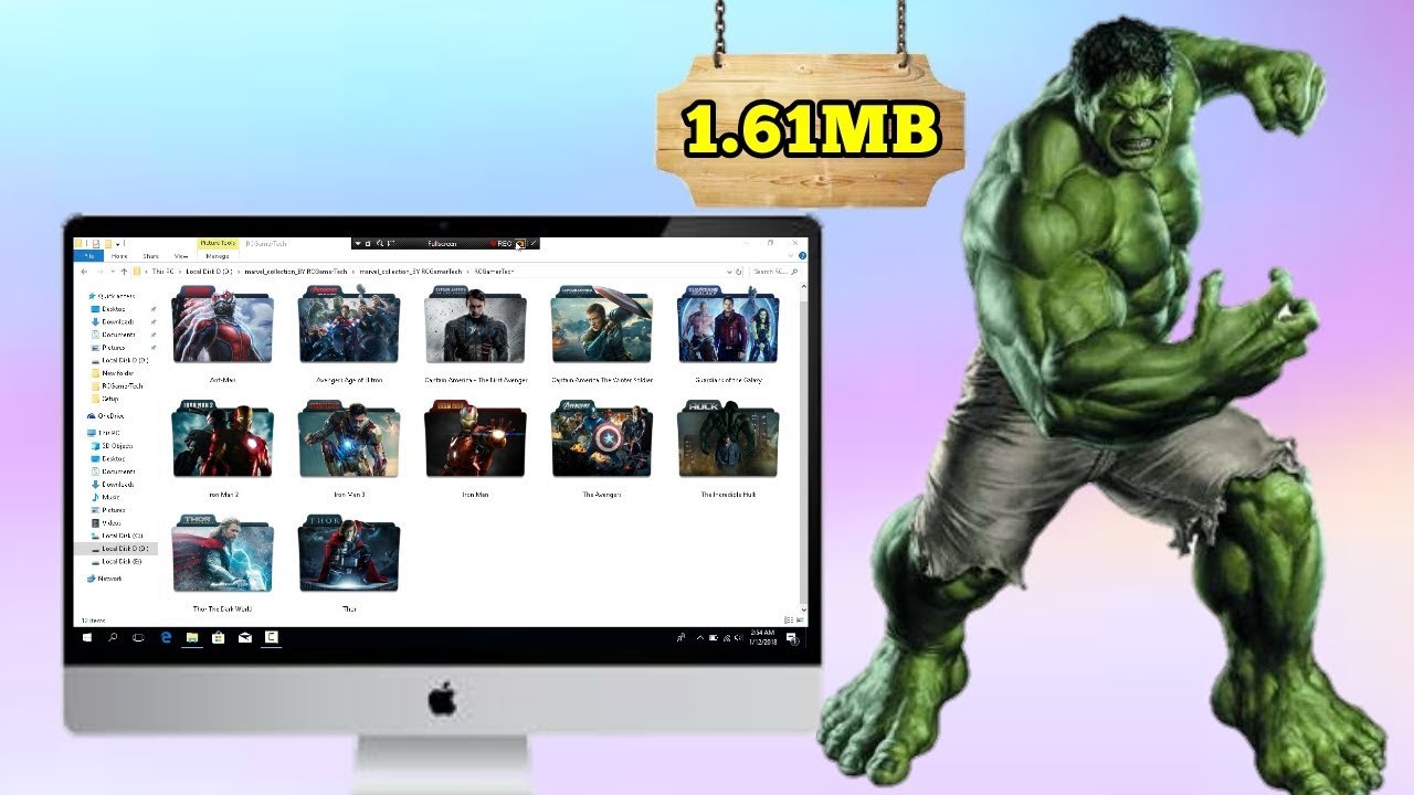 1280x720 Marvels Collection Folder Icon Pack Download For Free How