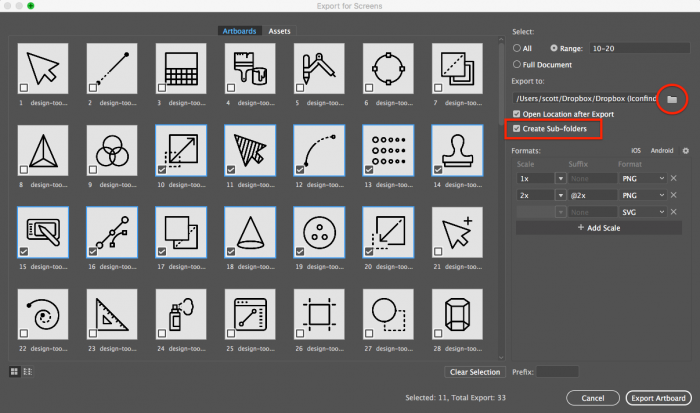 700x413 Weekoficons Optimize Icon Design With More Artboards Adobe Blog