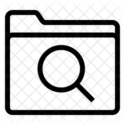 256x256 Browse Folder Icon Of Line Style