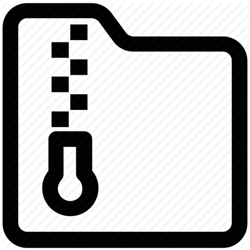 512x512 Archive, Compress, Document, Files, Folder, Zip Icon