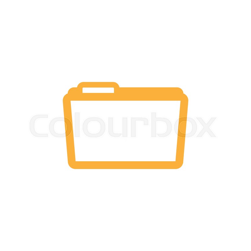 Folder Icon Graphic Design Template Stock Vector Colourbox 800x800 Folder Icon Graphic Design Template Stock Vector Colourbox