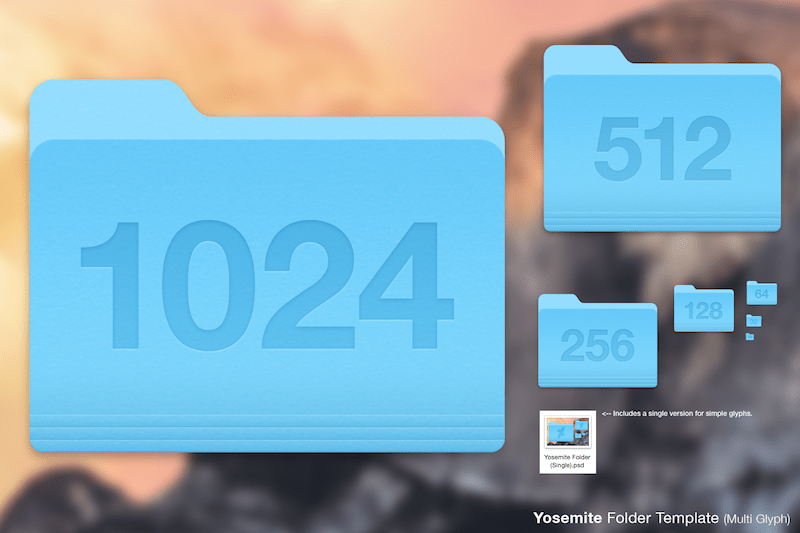 Yosemite Folder Icon Templates Free Vector, Icons 800x533 Yosemite Folder Icon Templates Free Vector, Icons