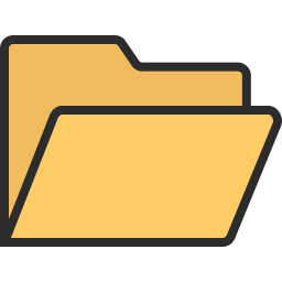 Folder Open Icon Outline Filled 256x256 Folder Open Icon Outline Filled