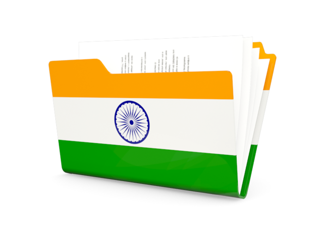 Folder Icon Illustration Of Flag Of India 640x480 Folder Icon Illustration Of Flag Of India