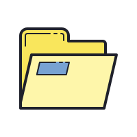Folder Open Icons 200x200 Folder Open Icons