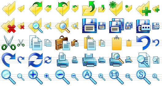Program Toolbar Icon Pack 528x281 Program Toolbar Icon Pack