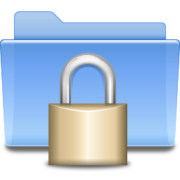 256x256 Places Folder Locked Icon