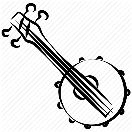 512x512 Acoustic, Banjo, Folk, Music, String, Traditional, Western Icon