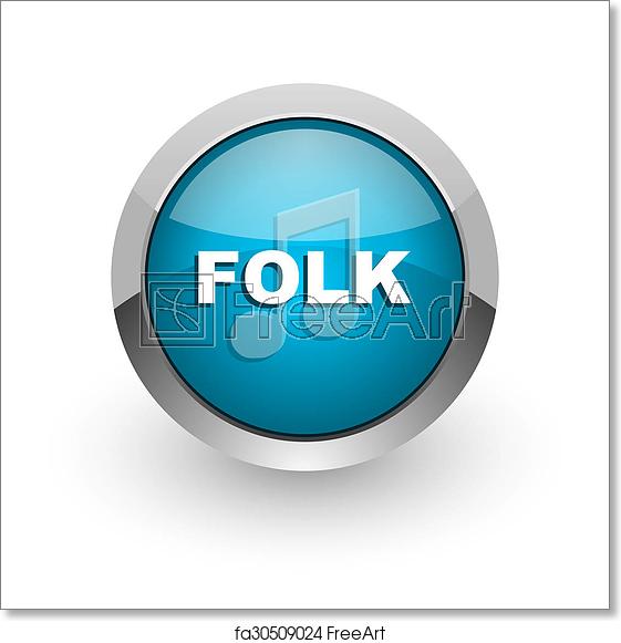 561x581 Free Art Print Of Folk Music Icon Freeart
