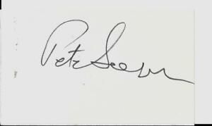 300x179 Pete Seeger The Weavers Folk Music Icon Rare Autograph Ebay