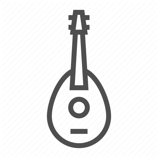 512x512 Audio, Folk, Guitar, Instrument, Mandolin, Music Icon