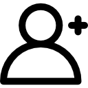 128x128 Follow Icons