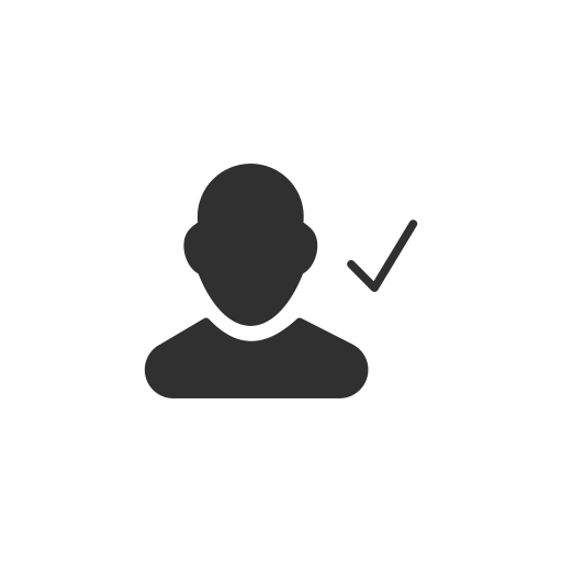 512x512 Following, Twitter, Add User, Follow Icon