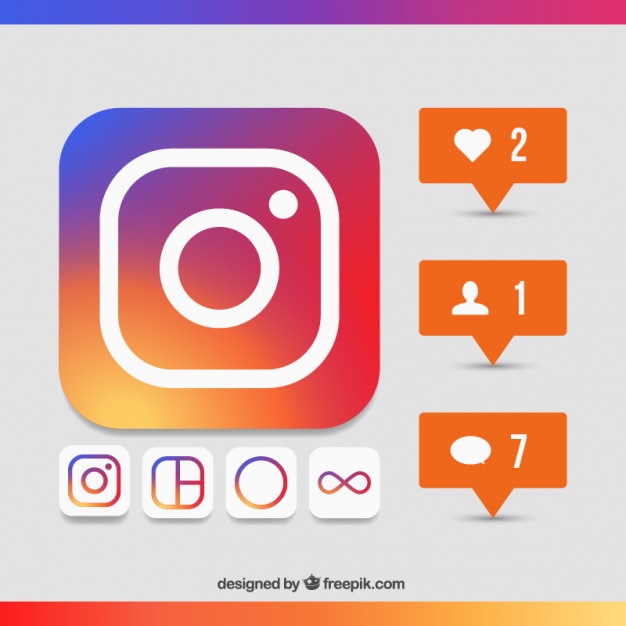 Follow Us On Instagram Icon at Vectorified.com | Collection of Follow ...