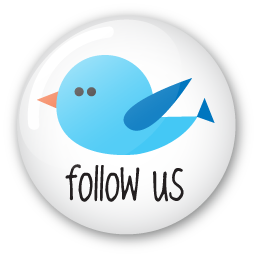 256x256 Twitter Button Follow Us Icon Twitter Buttons Iconset Gl Stock