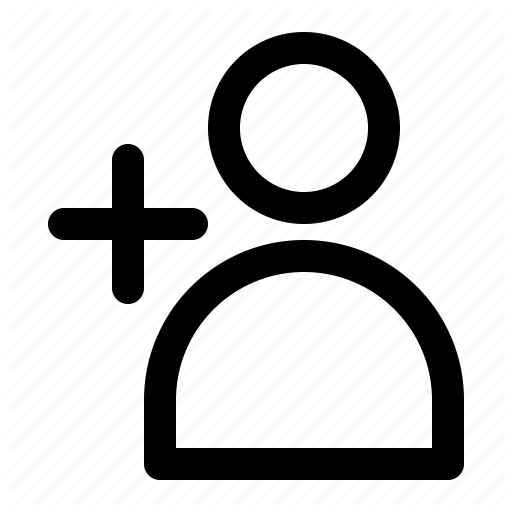512x512 Account, Add, Client, Customer, Follower, Personal, User Icon