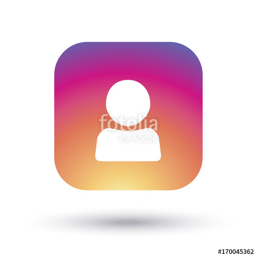 500x500 Follower Icon Follower Man Symbol Logo Followers Icon